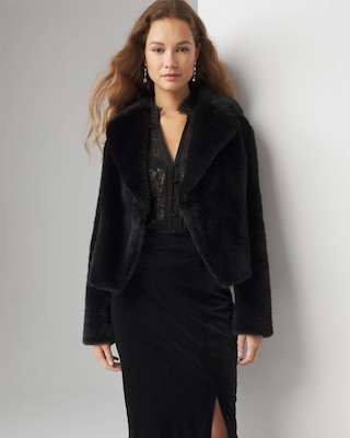 Faux Fur Coat | White House Black Market